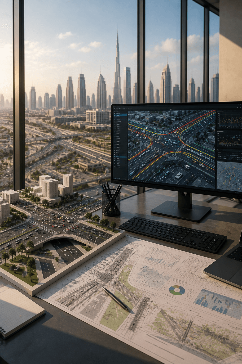 Traffic Modelling & Digital Simulation