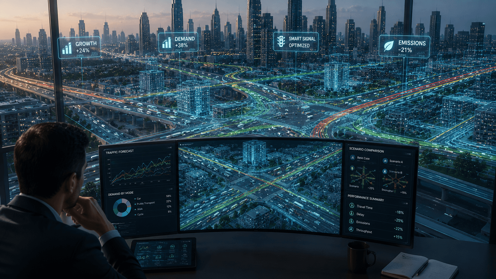 What If You Could See Tomorrow's Traffic Today?